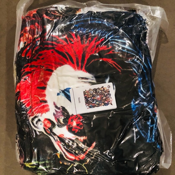 Horror Movies Character Icons Throw Blanket Fleece 50x60 Scary Movie - NWOT - Picture 2 of 8